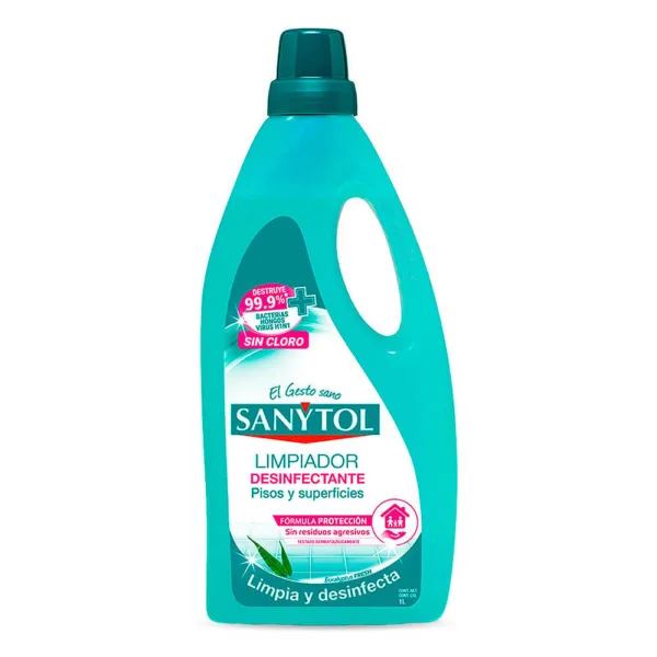 Desinfectante para pisos y superficies SANYTOL botella 1 L