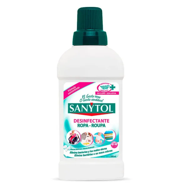 Desinfectante para ropa SANYTOL botella 500 ml