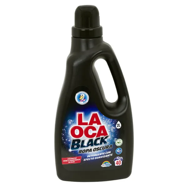 Detergente líquido LA OCA ropa oscura botella 2 L