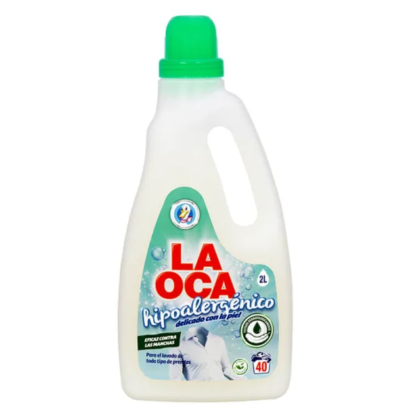 Detergente líquido Hipoalergénico LA OCA botella 2 L