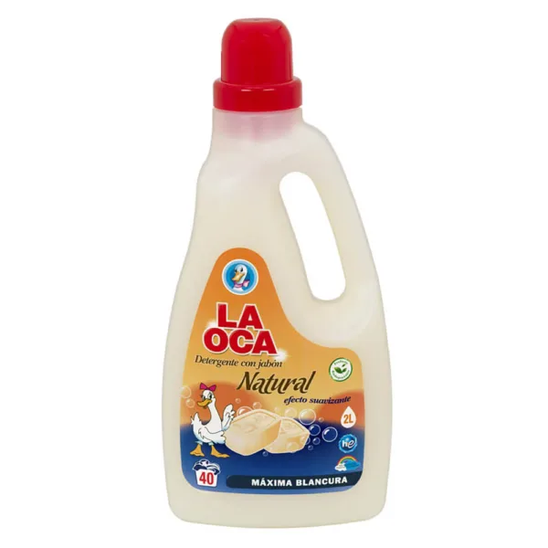 Detergente líquido LA OCA Jabón Natural botella 2 L