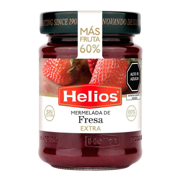 Mermelada extra fresa Helios frasco 340 g