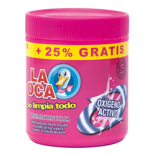 Quitamanchas en polvo LA OCA Oxígeno Activo Ropa color 500 g