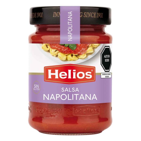 Salsa napolitana Helios sin gluten frasco 300 g