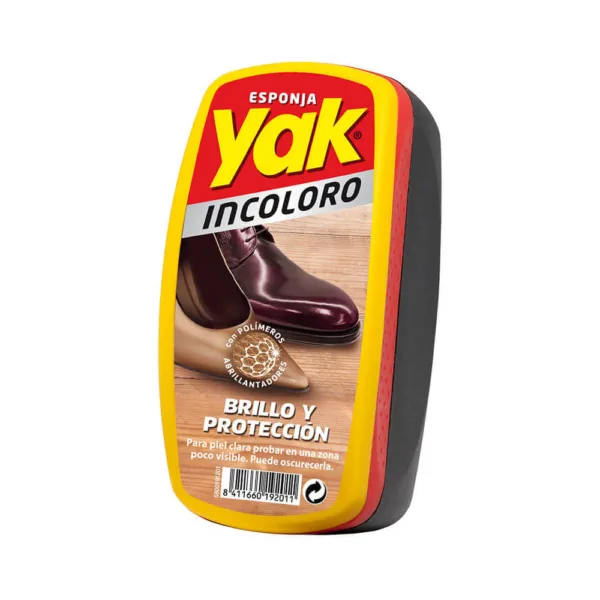 Esponja para calzado incoloro Yak