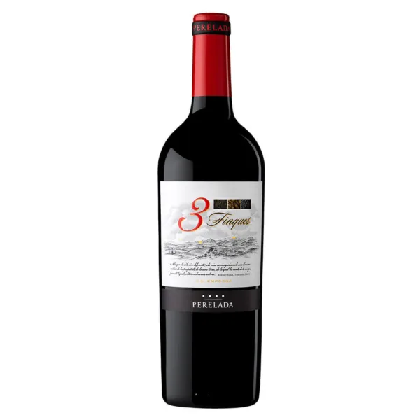 Vino tinto Perelada crianza 3 Finques