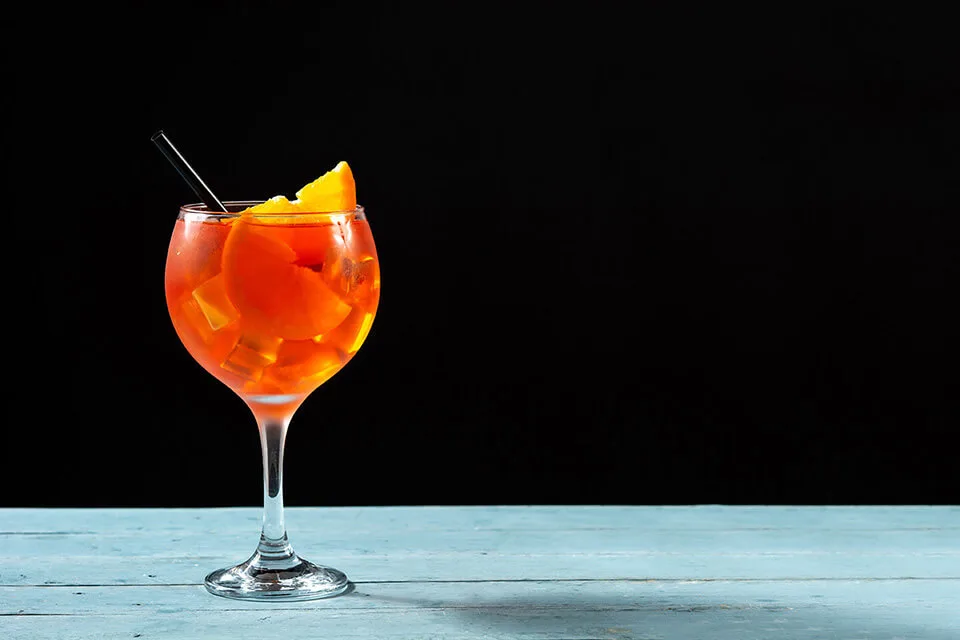 Coctel aperol spritz